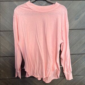 Aerie Pink Oversized Relaxed Sweatshirt